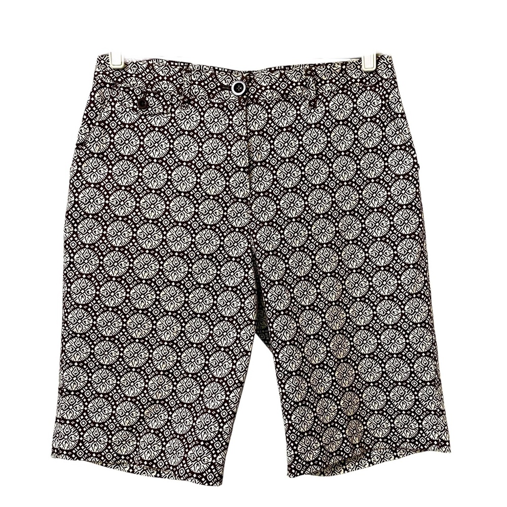 Black & White Patterned Women’s Shorts